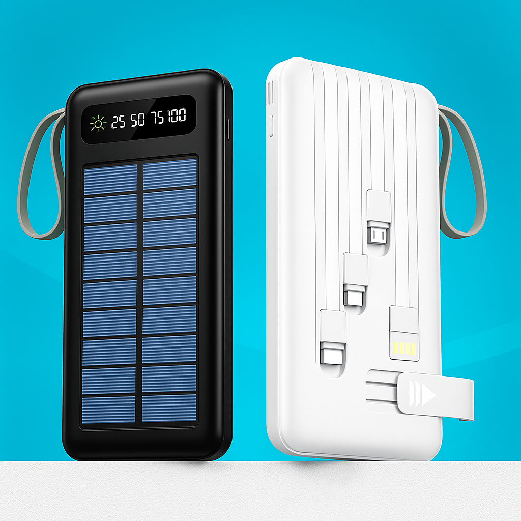POWER BANK 3 EN 1 SOLAR