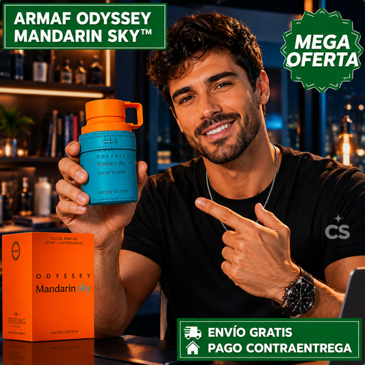 ARMAF ODYSSEY MANDARIN SKY™: Aroma Exclusivo de Larga Duración para Hombres con Estilo