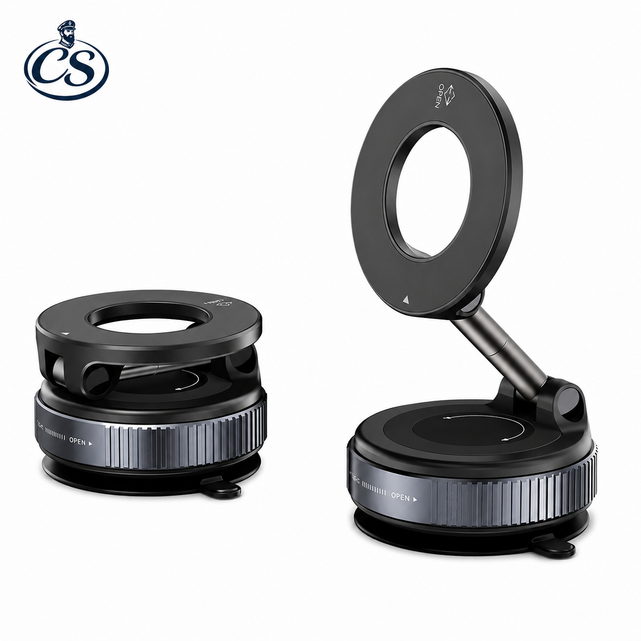 SOPORTE MAGNÉTICO 360°: Soporte Versátil con Giro Completo para Hogar, Oficina o Viaje