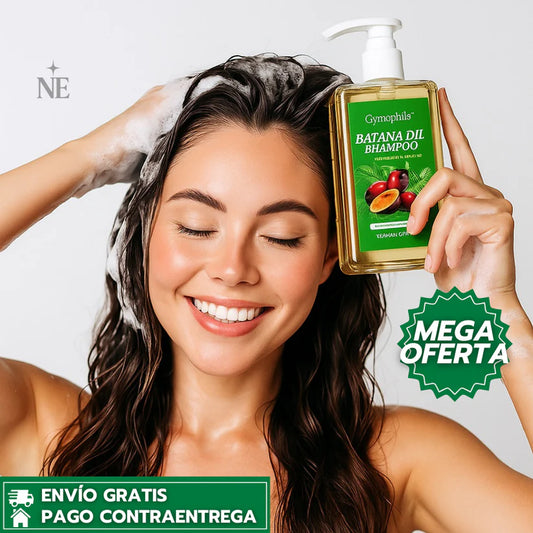 Oferta Especial 2x1: SHAMPOO™ - CON ACEÍTE DE BATANA QUE NUTRE, HIDRATA Y FORTALECE EL CABELLO