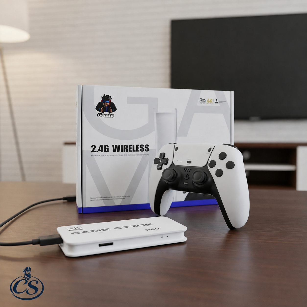 CONSOLA RETRO PLAY PRO M15 PLUS 4K™: Consola con Más de 40.000 Juegos y 2 Mandos Inalámbricos para Diversión Sin Límites