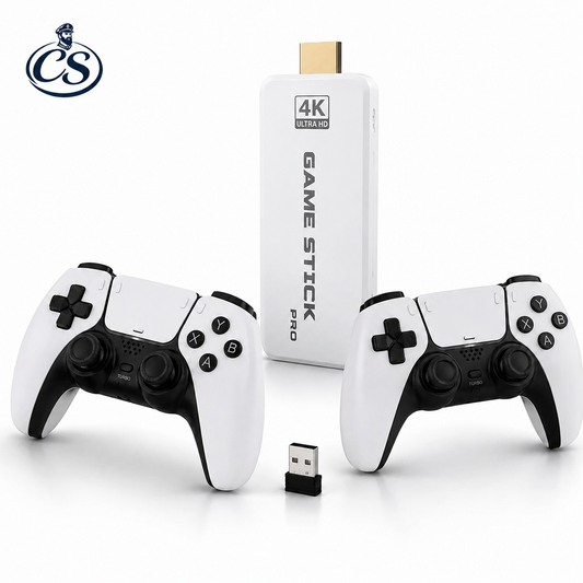 CONSOLA RETRO PLAY PRO M15 PLUS 4K™: Consola con Más de 40.000 Juegos y 2 Mandos Inalámbricos para Diversión Sin Límites