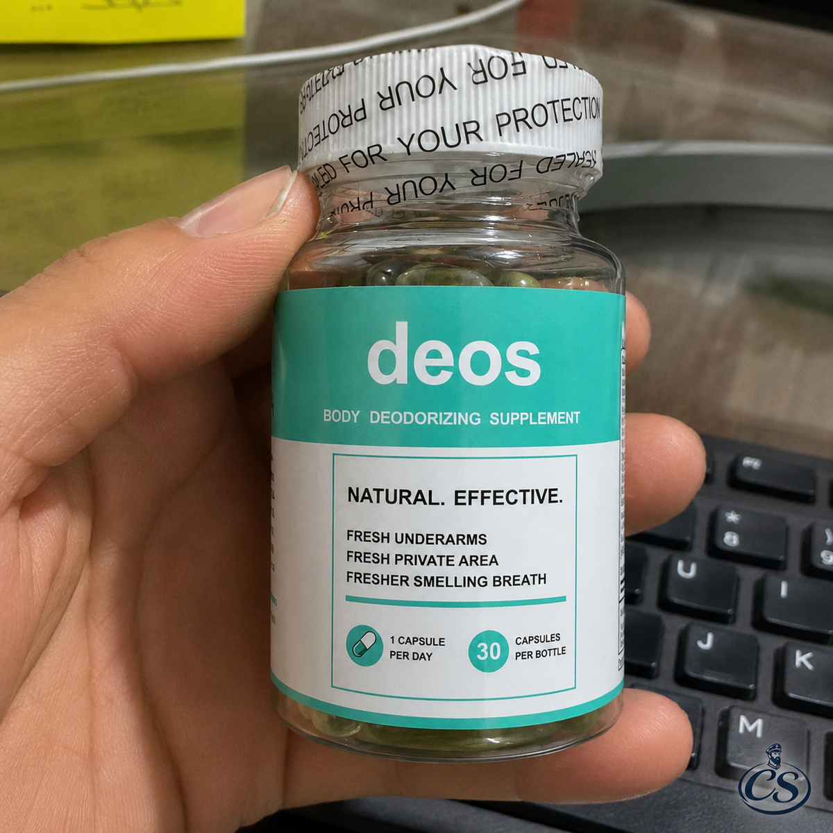 DEOS™ 2x1: Suplemento con Clorofila, Menta y Perejil para Favorecer una Sensación de Frescura y Bienestar Diario