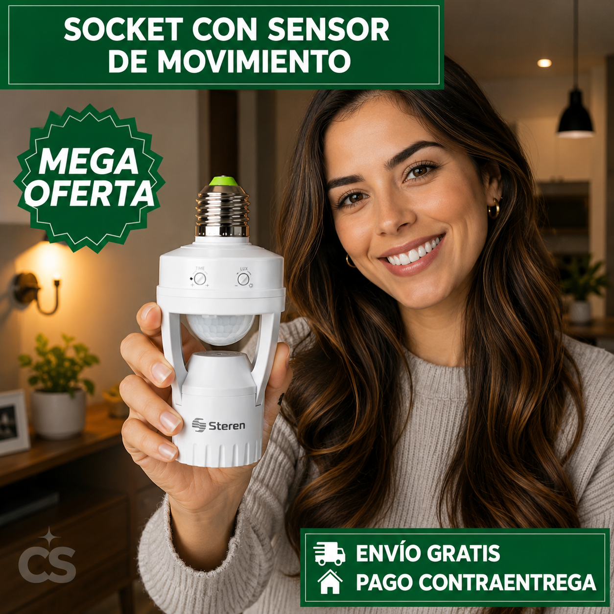 SOCKET CON SENSOR DE MOVIMIENTO™: Iluminación Inteligente para Optimizar el Consumo de Energía en tu Hogar