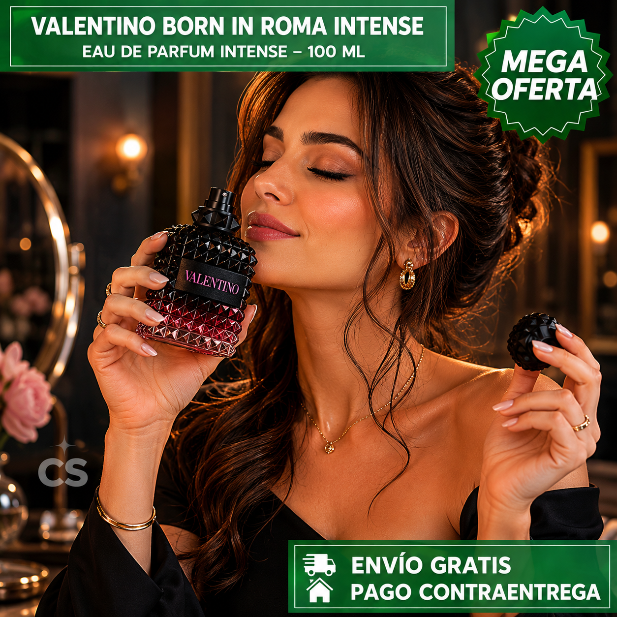 PERFUME VALENTINO BORN IN ROMA INTENSE 100ML™: Esencia Exclusiva con Notas Intensas para una Presencia Inolvidable