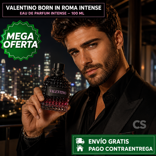 PERFUME VALENTINO BORN IN ROMA INTENSE 100ML™: Esencia Exclusiva con Notas Intensas para una Presencia Inolvidable