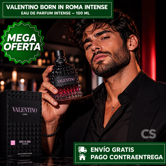 PERFUME VALENTINO BORN IN ROMA INTENSE 100ML™: Esencia Exclusiva con Notas Intensas para una Presencia Inolvidable