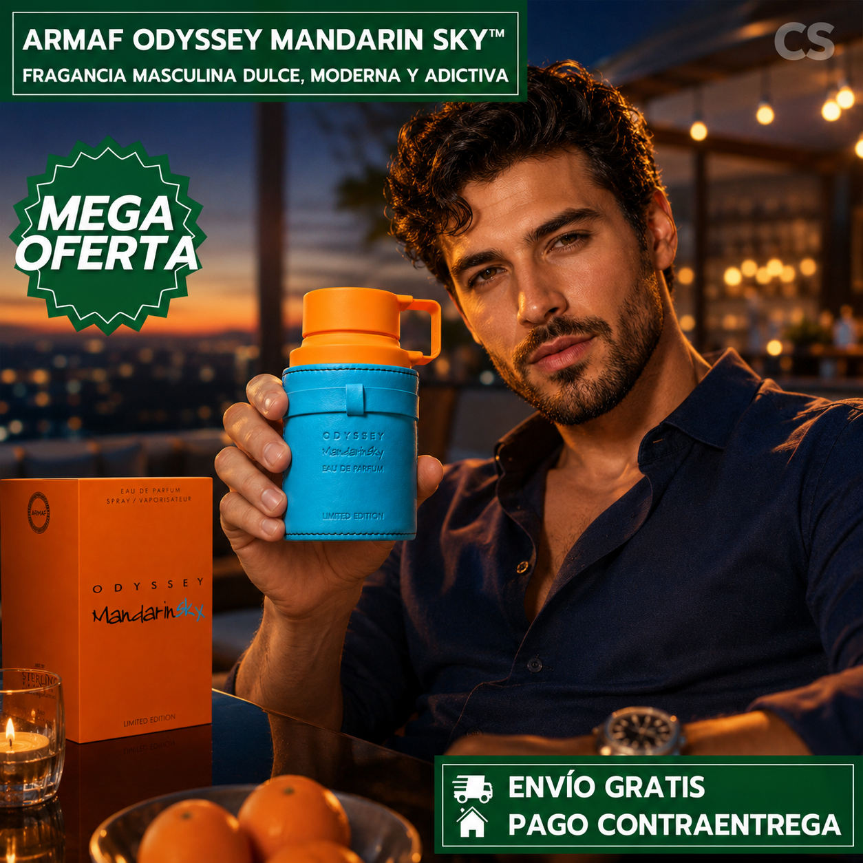 ARMAF ODYSSEY MANDARIN SKY™: Aroma Exclusivo de Larga Duración para Hombres con Estilo