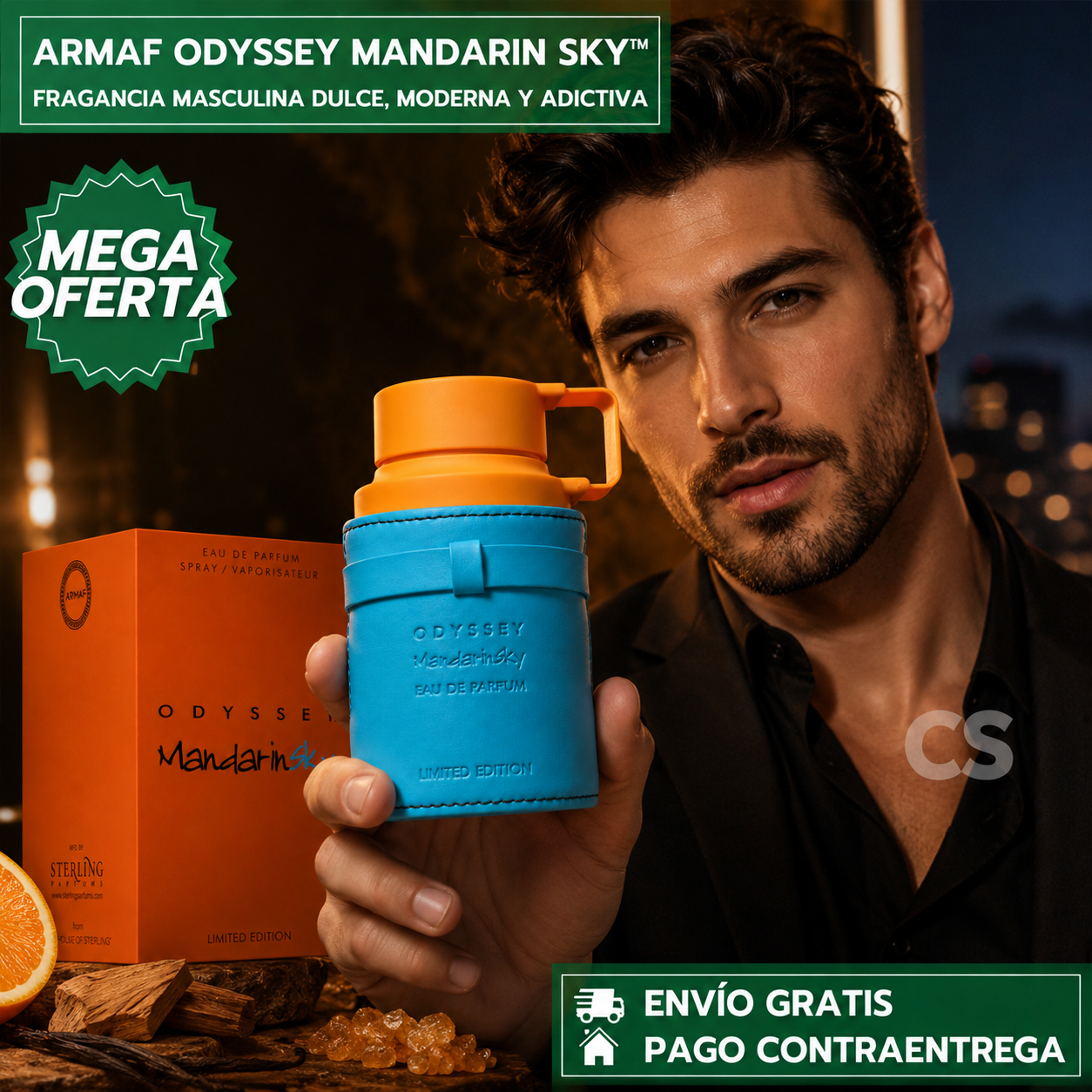 ARMAF ODYSSEY MANDARIN SKY™: Aroma Exclusivo de Larga Duración para Hombres con Estilo