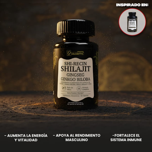 SHILAJIT OPTIMA POTENCIA Natural Poder